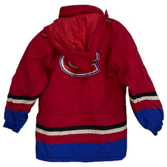 Montreal Canadiens NHL Vintage Winter Jacket Newface Size  XL - 90s Retro - Picture 3 of 7